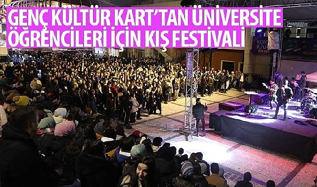 Genç Kültür Kart'tan Üniversite Öğrencileri İçin Kış Festivali