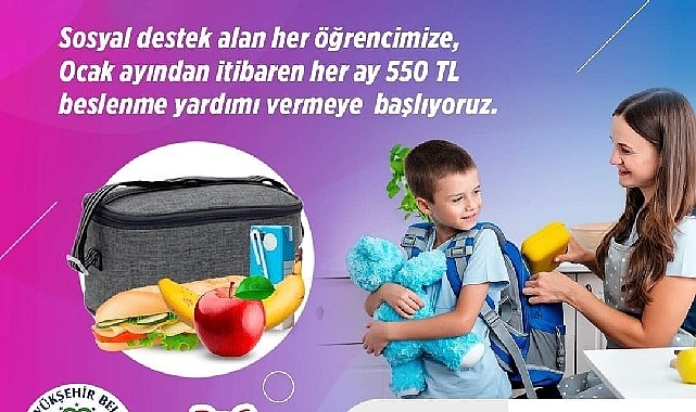 Muğla Büyükşehirden Çocuklar İçin Beslenme Yardımı