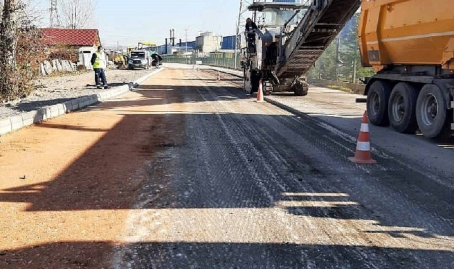 Alikahya Asım Kibar OSB yolunda genişletme