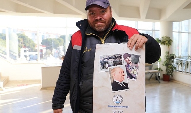 Burhaniye Belediyesinden Yılbaşı Hediyesi “Atatürk Takvimi"