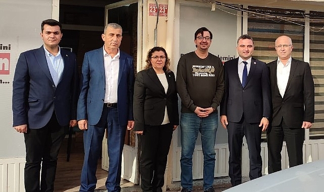 İYİ Parti Burdur Milletvekili Aday Adayı Safa Sönmez'den Gazeteciler Cemiyetine Ziyaret