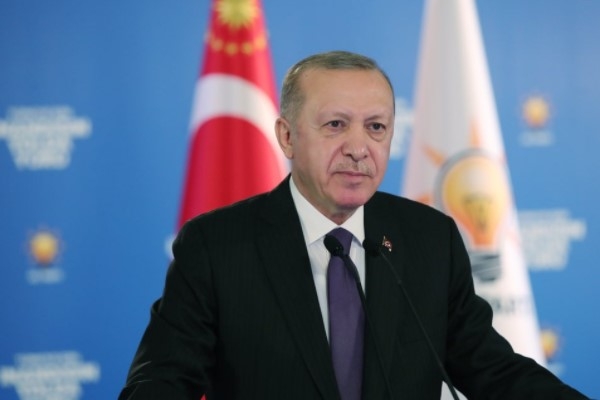 Cumhurbaşkanı Erdoğan, AK Parti il başkanları toplantısında konuşuyor