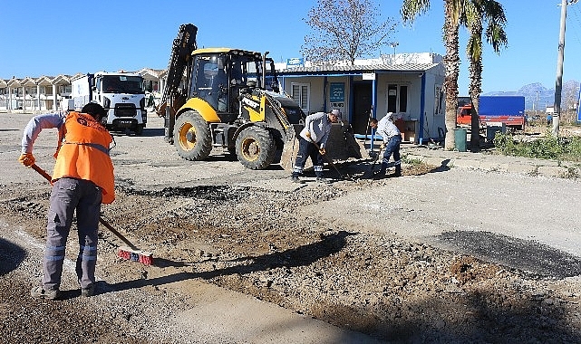 Antalya  Büyükşehir Serik Çandır Toptancı Hali'ni yeniliyor