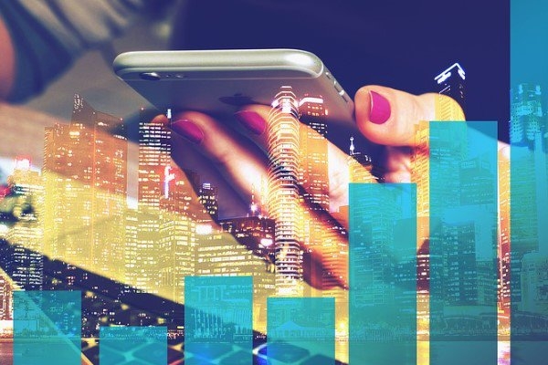 Inflation, financial easing and growth concept