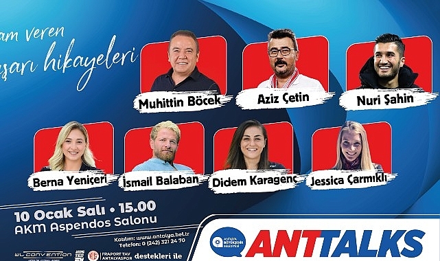 “ANTTALKS" başlıyor