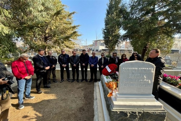 Kemal Baysak mezarı başında anıldı
