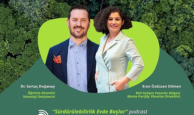 “Sürdürülebilirlik Evde Başlar" podcast serisinin yeni bölümleri yayında