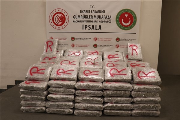 İpsala Gümrük Kapısı’nda uyuşturucu operasyonu