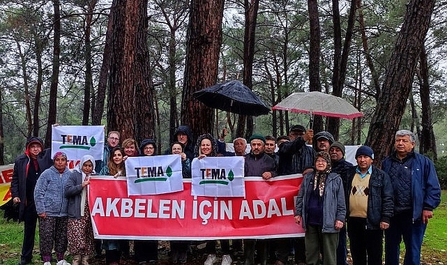 TEMA Vakfı'ndan Akbelen Nöbeti'ne Destek Ziyareti