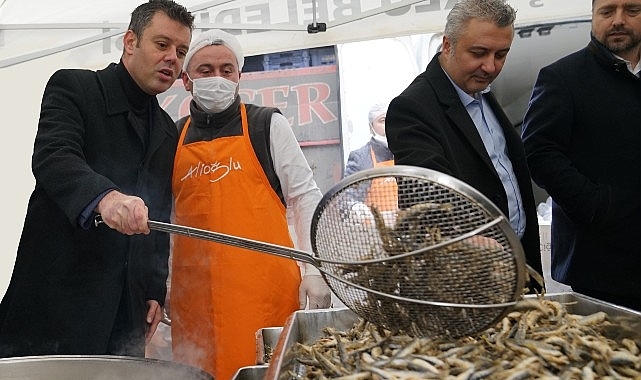 Çorlu 1. Hamsi Festivali'ne Yoğun İlgi