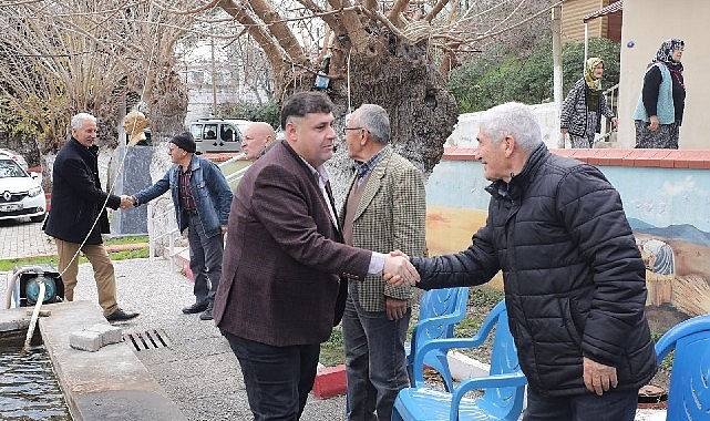 Özkan'dan mahalle ziyaretlerine tam gaz devam