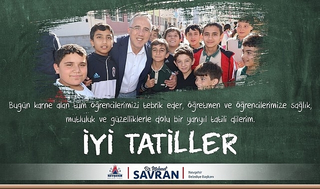Belediye Başkanı Savran'dan Yarıyıl Mesajı