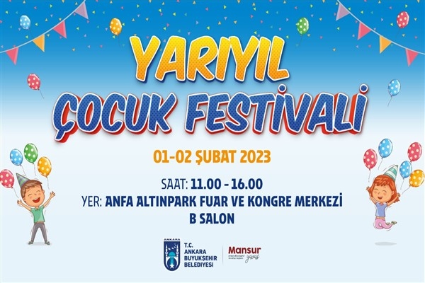 Başkent’te ″Yarıyıl Çocuk Festivali″ başlıyor