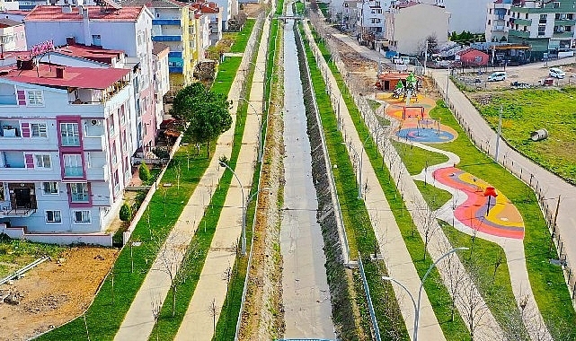 Darıca Nene Hatun'da yürüyüş ve bisiklet yolları tamam