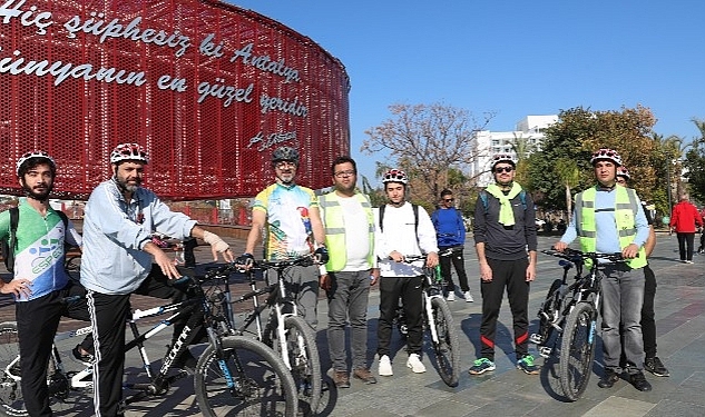 Antalya Büyükşehir'den 'Hayat İçin Pedallıyoruz' etkinliği