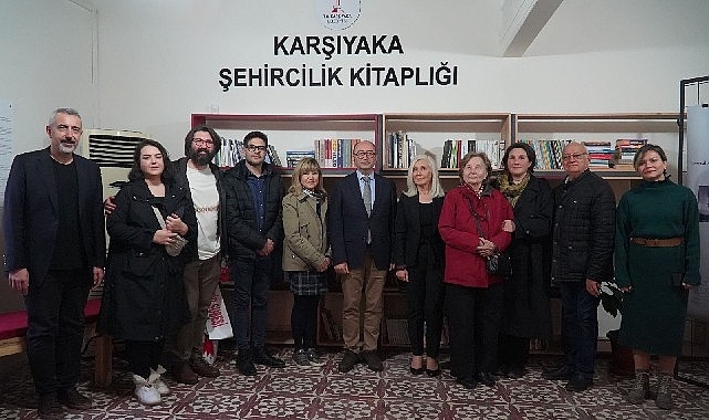 Karşıyaka Şehircilik Kitaplığı'na Anlamlı Açılış