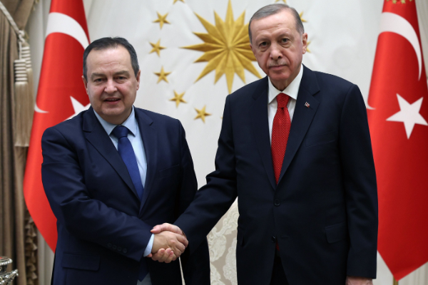 Cumhurbaşkanı Erdoğan, Sırbistan Dışişleri Bakanı Dacic
