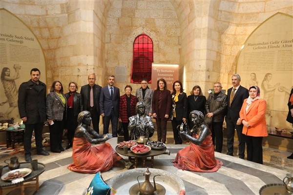 Gaziantep Hamam Kültürü Sergisi açıldı