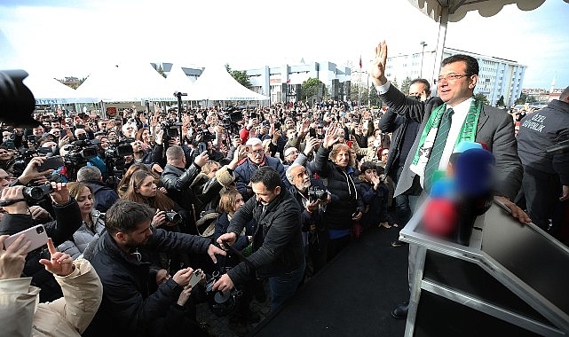 Ekrem İmamoğlu, Nilüfer Belediyesi'ni ziyaret etti