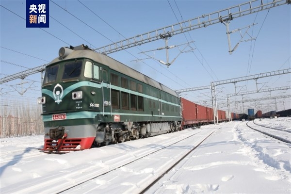 Korgas sınır kapısından geçen Çin-Avrupa yük treni seferleri artıyor