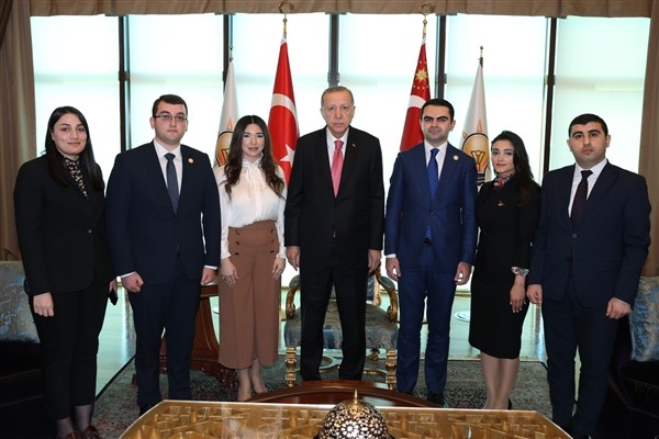 Cumhurbaşkanı Erdoğan, YAP Gençler Birliği Başkanı İslamov