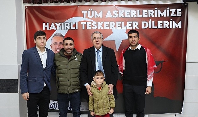 Başkan Savran, Asker Uğurlama Törenine Katıldı