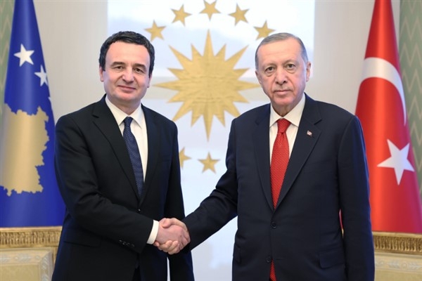 Cumhurbaşkanı Erdoğan, Kosova Başbakanı Kurti ile ortak basın toplantısı düzenliyor