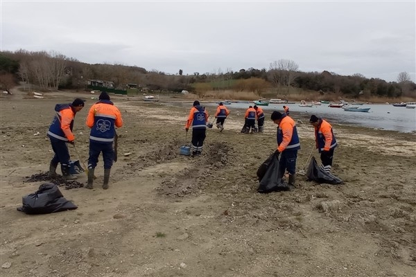 İstanbul’daki baraj havzalarından 26 ton atık çıktı