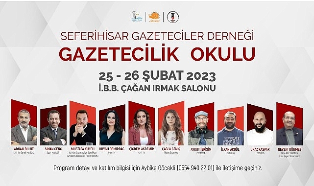 Seferihisar'da Gazetecilik Okulu Başlıyor