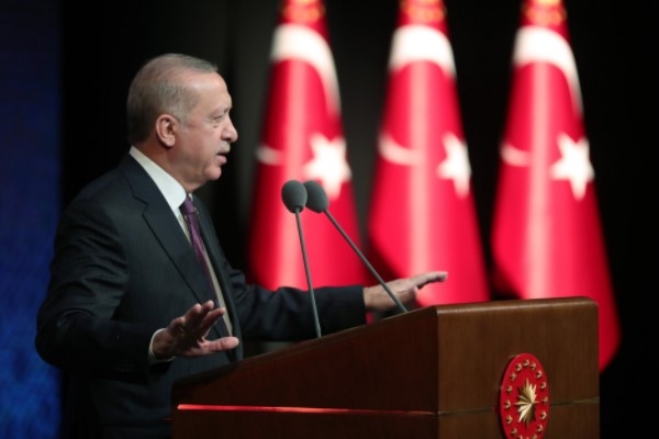 Cumhurbaşkanı Erdoğan, AFAD Başkanlığında açıklamalarda bulunuyor