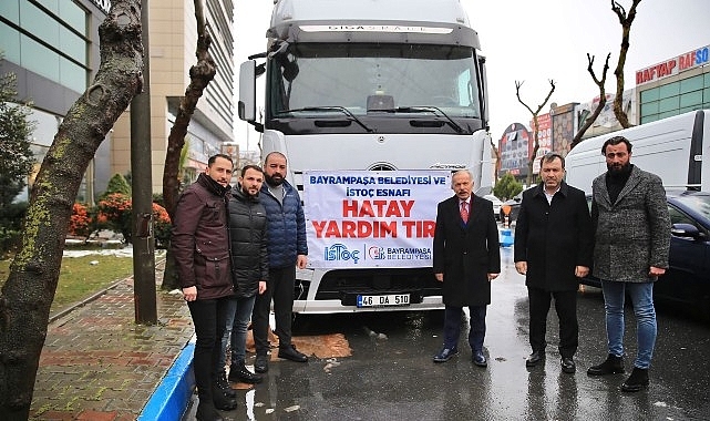 Bayrampaşa'dan depremzedelere yardım eli