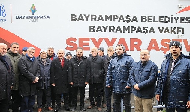 Bayrampaşa'nın 'Seyyar Aşevi' Deprem Bölgesinde