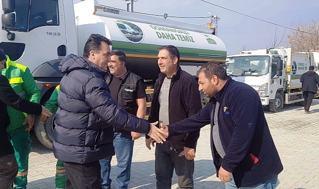 Başkan Dündar, bölgedeki çalışmaları yerinde inceledi