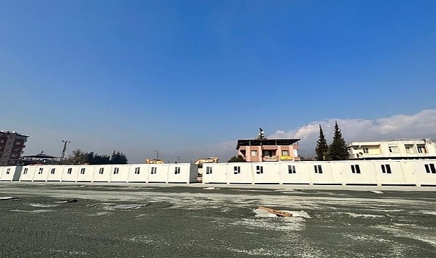 İGA'nın Hatay'da Kurduğu Konteyner Kent 8 Mart'ta Hizmete Açılıyor