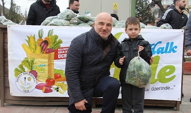 Saray Belediye Başkanı Özgen Erkiş Yerel Üreticinin Yanında