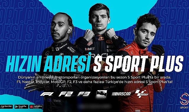 F1, INDYCAR ve Nascar S Sport Plus'ta Başlıyor