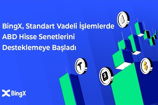 BingX, standart vadeli işlemlerde ABD hisse senetlerini desteklemeye başladı