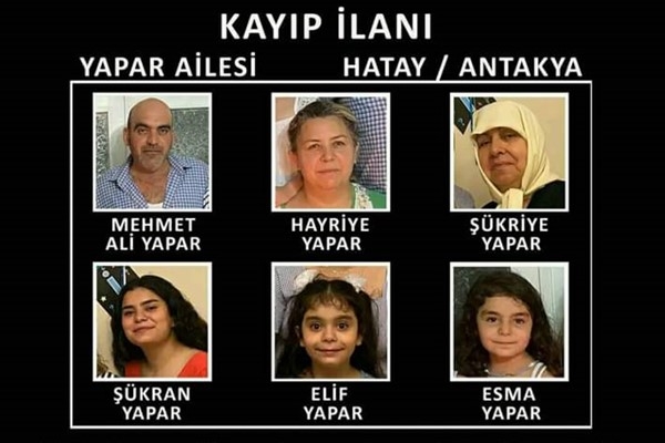 Depremzedeler yakınlarını el ilanlarıyla arıyor