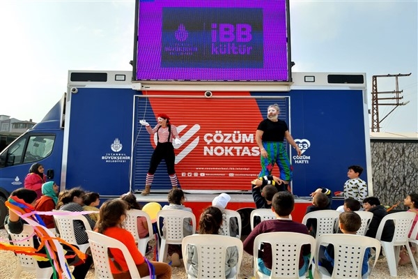 İBB, Hatay’daki çocuklar unutmadı