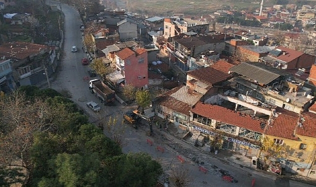 Gürçeşme'de altyapı çalışmaları tamamlanıyor