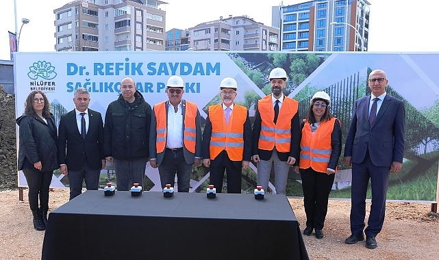 Dr. Refik Saydam Sağlıkçılar Parkı'nın temeli atıldı