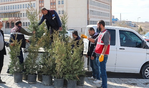 Van'da Depremde Hayatını Kaybeden Sağlıkçılar İçin Fidan Dikildi