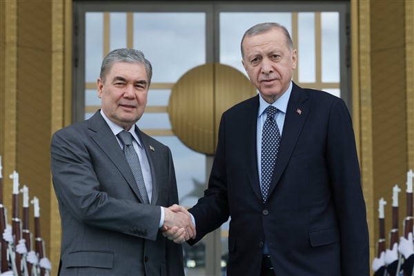 Cumhurbaşkanı Erdoğan, Türkmenistan Halk Maslahatı Başkanı Berdimuhamedov ile görüştü