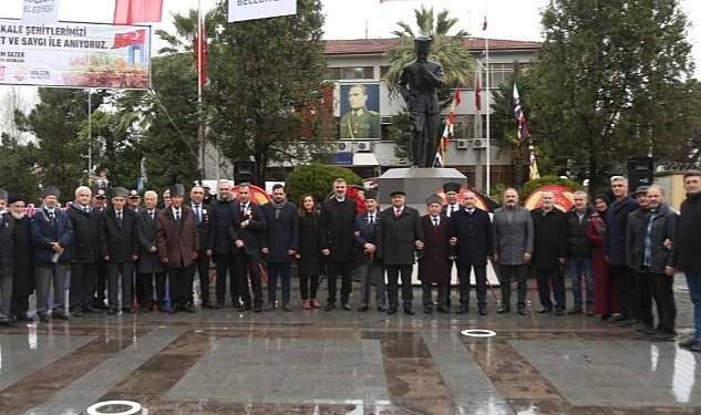 Çanakkale Zaferi Şehitleri Gölcük'te Törenlerle Anıldı
