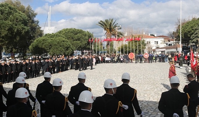 Çanakkale Zaferinin 108.Yıldönümü Foça'da Tören ve Etkinliklerle Kutlandı