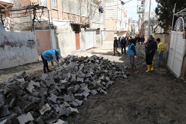 Eyyübiye’de üst yapı çalışmaları devam ediyor