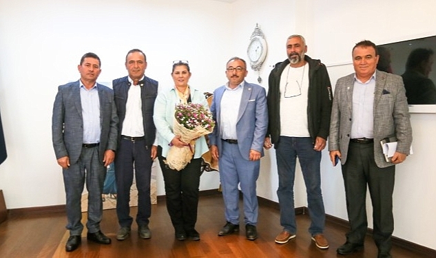 Nazilli Ziraat Odası'ndan Başkan Çerçioğlu'na Nezaket Ziyareti