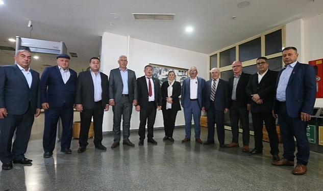 Buharkent Muhtarlar Derneği'nden Başkan Çerçioğlu'na Nezaket Ziyaret