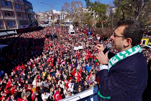 İmamoğlu: ″86 milyon iktidar olsun, her şey çok güzel olsun″