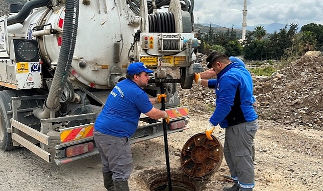 Koski Ekipleri Hatay'da Kanal Taşkınına Müdahele Etti